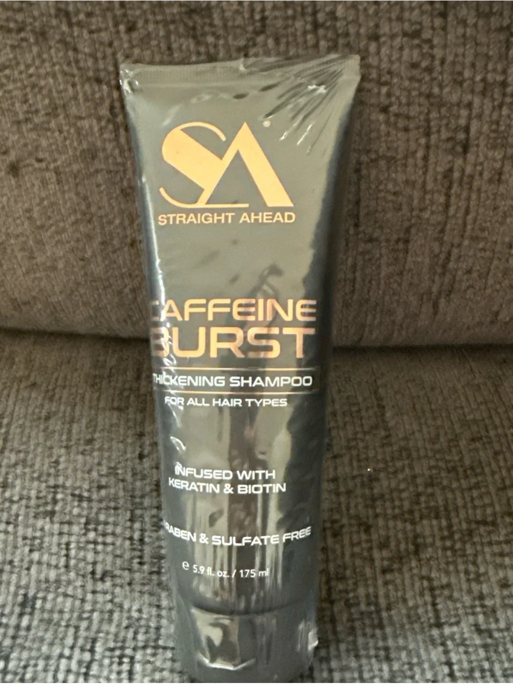 Caffeine Burst Thickening Shampoo & Conditioner - Black